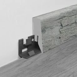 BAUHAUS LOGOCLIC Sockelleiste Speedway 2,6 M X 18 Mm X 49 Mm, Gerade