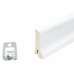 BAUHAUS Sockelleiste Esche Weiß 2,4 M X 2,1 Cm X 6 Cm 10 BAUHAUS Sockelleiste Esche Weiß 2,4 M X 2,1 Cm X 6 Cm -Bodenfliesen Verkäufe 12 598