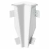 BAUHAUS LOGOCLIC Innenecke K58 Weiß, 2 Stk., Geeignet Für: Sockelleiste K58 C -Bodenfliesen Verkäufe 12 613