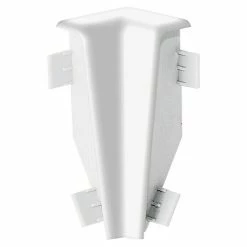 BAUHAUS LOGOCLIC Innenecke K58 Weiß, 2 Stk., Geeignet Für: Sockelleiste K58 C