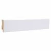 BAUHAUS Sockelleiste Weiß, 2,4 M X 16 Mm X 40 Mm, Gerade -Bodenfliesen Verkäufe 12 638