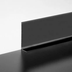 BAUHAUS LOGOCLIC Weichsockelleiste Schwarz, 10 M X 15 Mm X 50 Mm, Kleben