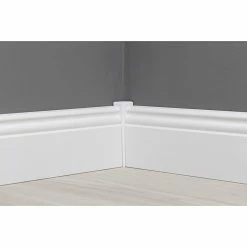 BAUHAUS Sockelleiste 2,44 M X 1,8 Cm X 9,6 Cm, Profiliert, Grundiert -Bodenfliesen Verkäufe 12 694