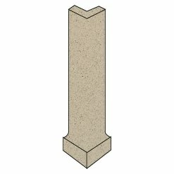 BAUHAUS Sockelfliese Cefalu Hohlkehle 10 X 2,5 Cm, Grau, Matt, Außenecke -Bodenfliesen Verkäufe 12 71