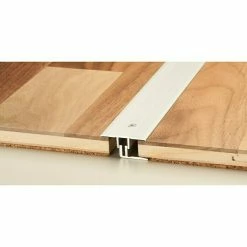 BAUHAUS LOGOCLIC Übergangsprofil 220 Silber, 2,7 M X 34 Mm, Montageart: Schrauben