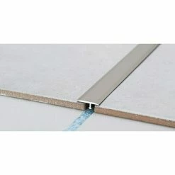 BAUHAUS LOGOCLIC T-Profil 263 Edelstahl Matt, 2,7 M X 20 Mm, Montageart: Kleben