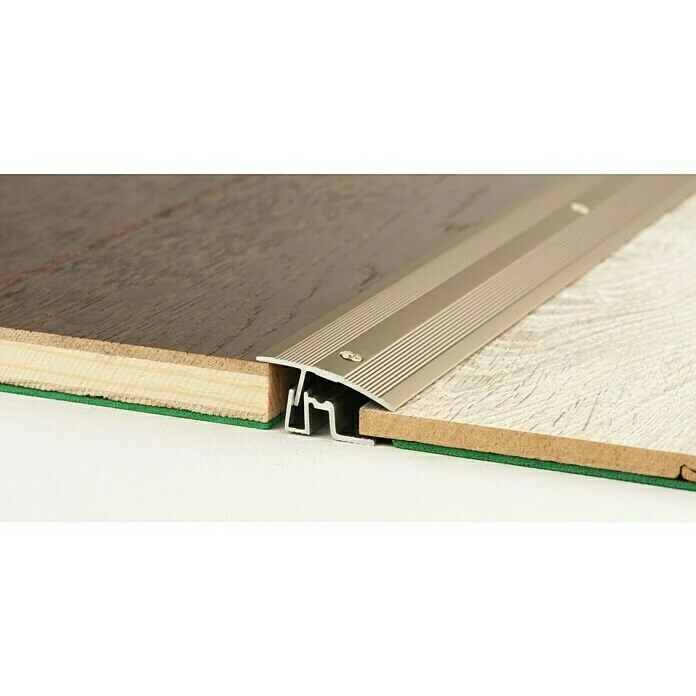 BAUHAUS LOGOCLIC Übergangsprofil 401 Edelstahl Matt, 0,9 M X 38 Mm, Montageart: Schrauben 3 BAUHAUS LOGOCLIC Übergangsprofil 401 Edelstahl Matt, 0,9 M X 38 Mm, Montageart: Schrauben