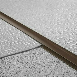 BAUHAUS LOGOCLIC Doppeleinfassleiste Braun, 1 M X 24 Mm X 6 Mm, Montageart: Kleben