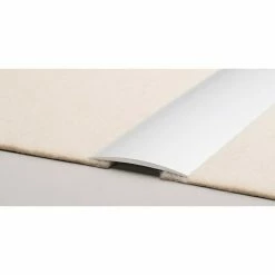 BAUHAUS LOGOCLIC Übergangsprofil 134 Silber, 1 M X 60 Mm X 5 Mm, Montageart: Kleben