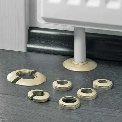 BAUHAUS LOGOCLIC Rohrrosette Ahorn, 2 Stk., Kunststoff