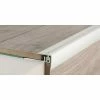 BAUHAUS LOGOCLIC Treppenkantenprofil 229 Silber, 1 M X 27,7 Mm X 27 Mm, Montageart: Schrauben -Bodenfliesen Verkäufe 12 874