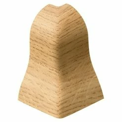 BAUHAUS LOGOCLIC Außenecke K40 Eiche Mittel, 2 Stk., Geeignet Für: Sockelleiste K40