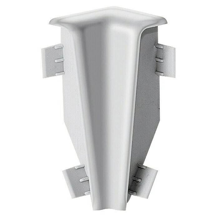 BAUHAUS LOGOCLIC Innenecke K58 Silber, 2 Stk., Geeignet Für: Sockelleiste K58 C 3 BAUHAUS LOGOCLIC Innenecke K58 Silber, 2 Stk., Geeignet Für: Sockelleiste K58 C