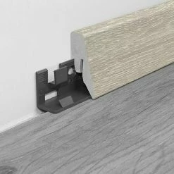 BAUHAUS LOGOCLIC Sockelleiste K40 C Eiche Alba 2,6 M X 19 Mm X 40 Mm, Gerade