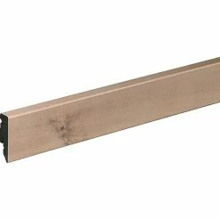 BAUHAUS Profiles And More Sockelleiste KU51L Western Eiche 2,4 M X 15 Mm X 50 Mm, Gerade