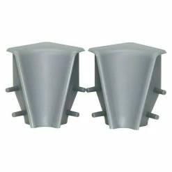 BAUHAUS Profiles And More Innenecke FU147H Silber, 2 Stk.