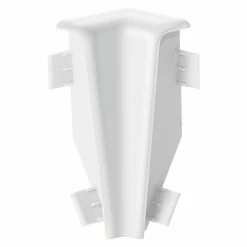 BAUHAUS LOGOCLIC Innenecke K50 Weiß, 2 Stk., Passend Für: LOGOCLIC Sockelleiste K50