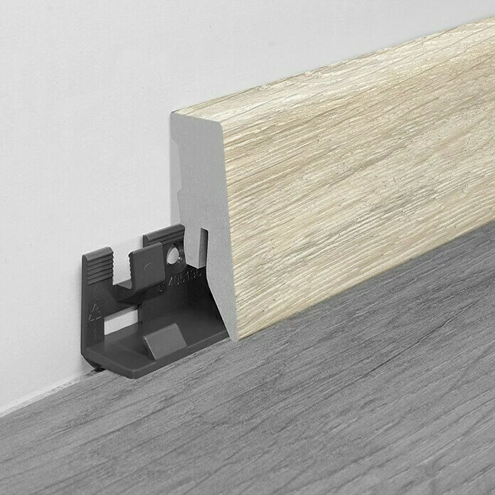 BAUHAUS LOGOCLIC Sockelleiste Off Road 2,6 M X 18 Mm X 49 Mm, Gerade 3 BAUHAUS LOGOCLIC Sockelleiste Off Road 2,6 M X 18 Mm X 49 Mm, Gerade