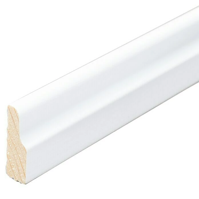 BAUHAUS Profiles And More Sockelleiste 2,4 M X 0,7 Cm X 2,3 Cm, Kiefer, Lackiert 3 BAUHAUS Profiles And More Sockelleiste 2,4 M X 0,7 Cm X 2,3 Cm, Kiefer, Lackiert