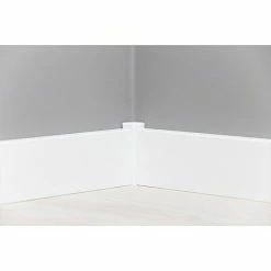 BAUHAUS Sockelleiste Weiß, 2,4 M X 16 Mm X 78 Mm, Gerade, MDF -Bodenfliesen Verkäufe 12 997