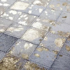 BAUHAUS Kayoom Echtlederteppich Rocket I Elfenbein/Gold, 170 X 120 Cm, 100 % Leder -Bodenfliesen Verkäufe 2846189 25258616